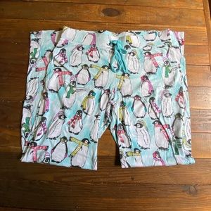 Penguin pajama pants
